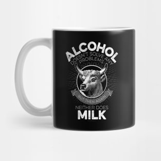 Alcohol vs. Milk Mug